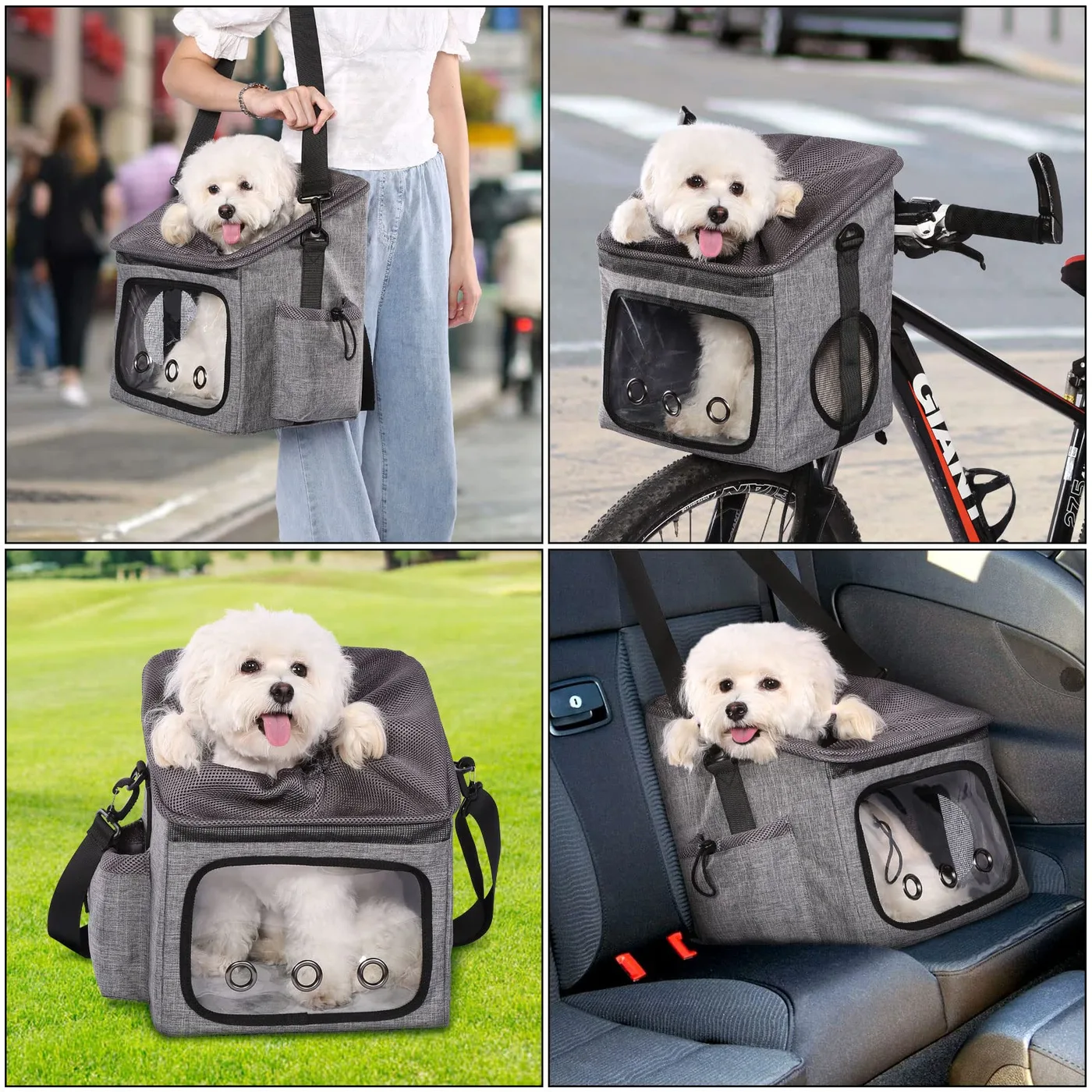 Flat Pet Carrier: Low Profile Design Guide - detail view supplied by QUANZHOU JUNYUAN BAGS