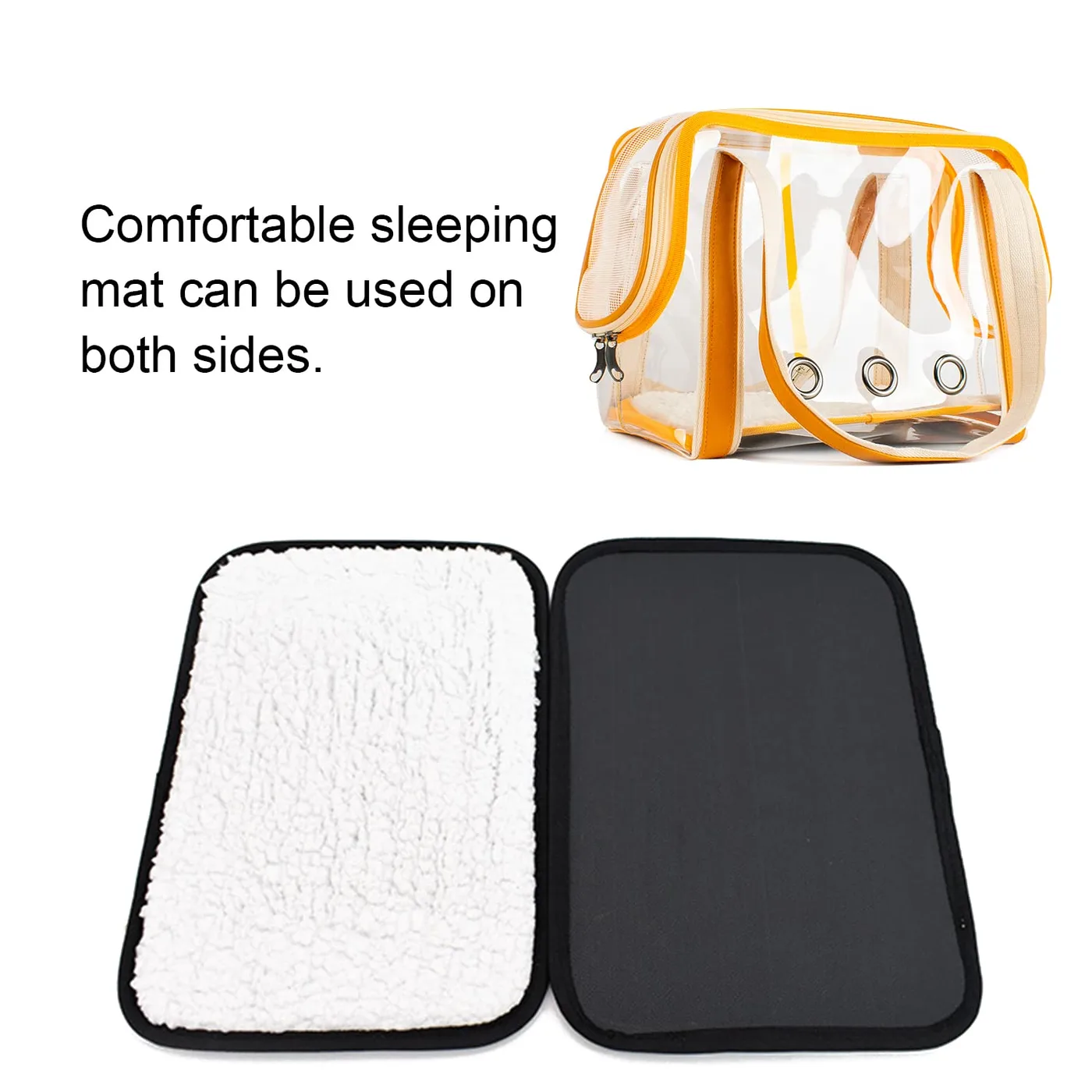 Rear Entry: Back Access - Custom Pet Carrier Rear Pa - detail view supplied by QUANZHOU JUNYUAN BAGS